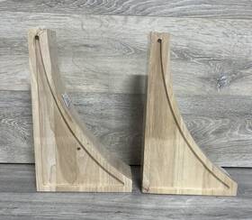 Corw03x08x14lwrw Ekena Millwork Corw03x07x12lwrw - Case-2 Wood Corbels 3 Inch Wx8.5 Dx14