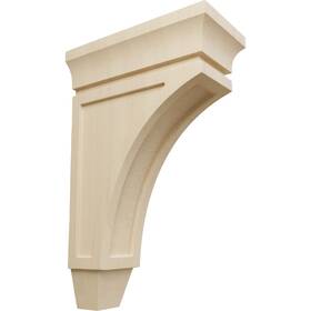 Corw05x09x14lurw Ekena Millwork 4.5- Inch W X 9- D 14- H Rubberwood