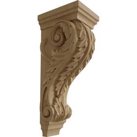 Corw06x08x18acrw Ekena Millwork 6 Inch W X 7 1/2 D 18 H Extra Large 6- 7.5- 18- Rubberwood