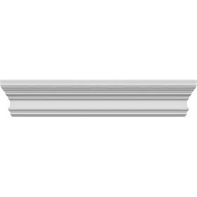 Crh05x69se Ekena Millwork Endurathane Seville 69 Inch Bottom Width X 72 1/4 Top Unfinished