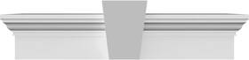 Crh06x53kf Ekena Millwork 53 Inch Bottom Width X 56 1/2 Top Primed