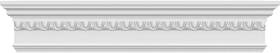 Crh07x54-eg Ekena Millwork Endurathane Traditional Crosshead With Trim And Egg Dart 54 Inch Bottom
