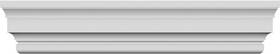 Crh07x62st Ekena Millwork 62 Inch Bottom Width X 65 3/4 Top Factory Primed White
