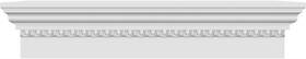 Crh09x29-eg Ekena Millwork Endurathane Traditional Crosshead With Egg And Dart Trim 29 Inch Bottom Width X 35 1/4