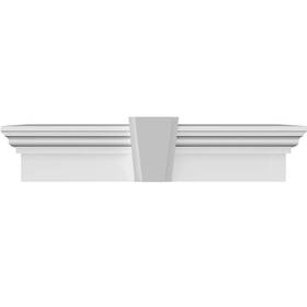 Crh09x75ka Ekena Millwork 75ft Bottom Width X 81 1/4ft Top 75- Inch W Unfinished