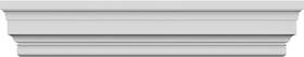 Crh12x36st Ekena Millwork 36 Inch Bottom Width X 41 3/4 Top Factory Primed White