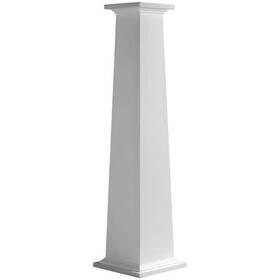 Ec1008etpstst Ekena Millwork Craftsman Classic Square Tapered Smooth Column With