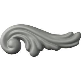Ekena Millwork Onl03x01wa-r 3 1/4 Inch W X 1 5/8 H P Wakefield Leaf Scroll Factory Primed