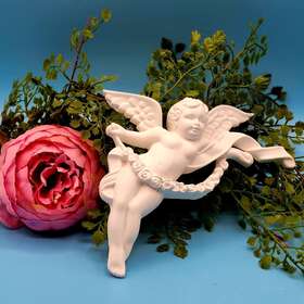 Onl05x06x01an-l Ekena Millwork 1 1/8 Inch X5 X6 5/8 Left Angel Onlay Applique Furniture Cherub
