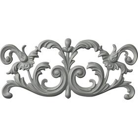 Onl16x07as Ekena Millwork 16 Inch W X 7 1/8 H 5/8 P Ashford Center Onlay White