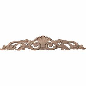 Onl36x06x01frma Ekena Millwork Large Farmingdale Center 36.5- Inch W Maple