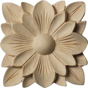 Ros03x03sprw Ekena Millwork Springtime Square 1 Count Pack Of Beige