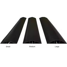 Cc-pl-sm-5-bn Electriduct Cable Protector 1/2 In H 5 Ft L 2-9/16 W 3