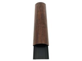 Csx-pr-lg-60-rc Electriduct 60 Inch Premium Cable Shield Floor Cord Cover Slips Red Chestnut