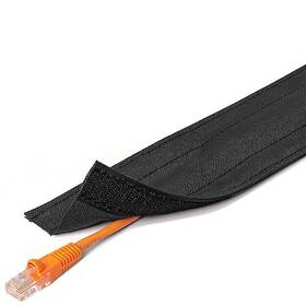 Drn3.00-12-bk Electriduct Carpet Cable Cover 12 Ft L 3 In W 1 Channel