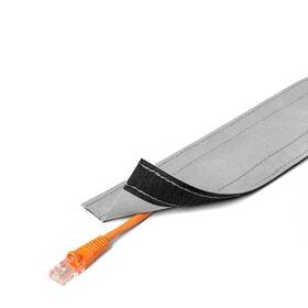 Drn3.00-12-gy Electriduct Carpet Cable Cover 12 Ft L 3 In W 1 Channel