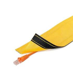 Drn4.00-12-yl Electriduct Dura Race Carpet Cord Cover- 4 Inch X 12ft- Yellow
