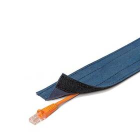 Drn5.00-10-bl Electriduct Dura Race Carpet Cord Cover- 5 Inch X 10ft- Blue