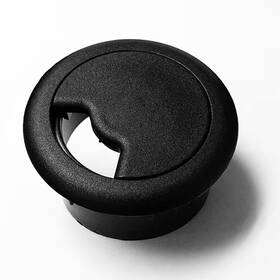 Gr-dg200-10pk-bn Electriduct Round Plastic 2 Inch Desk Grommet- Brown