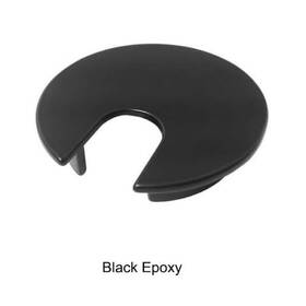 Gr-met-250-be Electriduct Metal 2.5 Inch Desk Grommet- Black Epoxy