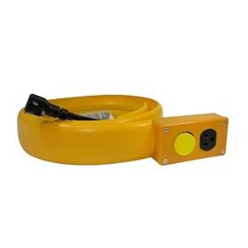 Pe-15ft-ul-sy Electriduct Low Profile Electrical Power Extension Cord Cover