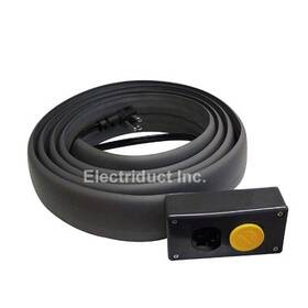 Pe-50ft-ul-bk Electriduct Low Profile Electrical Power Extension Cord Cover