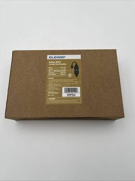 Eg20cm0201-5p Elegrp 1ft 15 Amp Portable Gfci Replacement Right Angle Plug Assembly