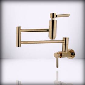 Es8102dl Elements Of Design Pot Filler Polished Brass