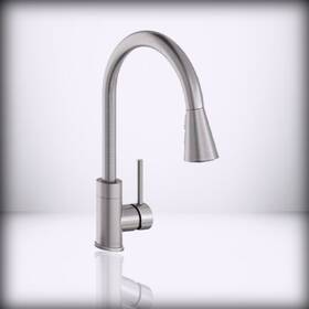 Lkav3031ls Elkay - Avado Single Hole Kitchen Faucet With Pull-dow Lustrous Steel
