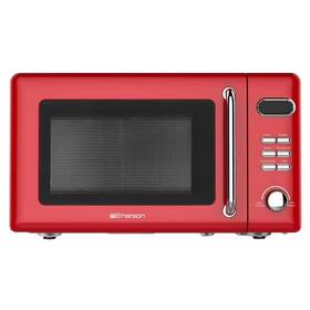 Emerson Mwr7020rd 0.7 Cu Ft 700w Red Retro Countertop Microwave Oven