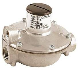 912-101 Emerson Regulator Technologies Inc. 1/4 Inch X 3/8 Fnpt Single Stage Outlet 9.25-13 Inwc Vent