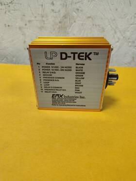 Emx-2600-1 Emx Lp D-tek Low-power Vehicle Loop Detector 12 24 Volts Ac/dc Fail Safe