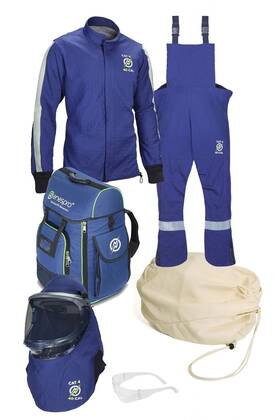Enespro 848774053231 Agp 40 Cal Arc Flash Premium Kit With Lift Front Hood And Backpack No Gloves