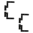 Ep96523 Ultra Products Packs Black Blind Shutter Hinges For Wood Frame
