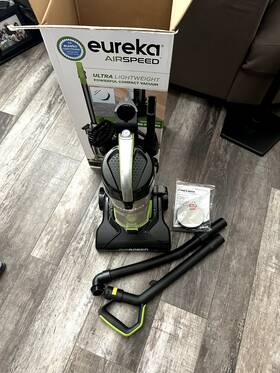Neu10ae4 Eureka Powerful Bagless Upright Carpet And Floor Airspeed Ultra-lightweight Vac
