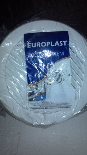 Vr150 Europlast 750492010143 4x Plastic System Air Distribution White 7.5 Inch X 6 150mm
