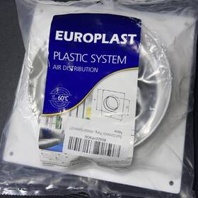 Afs125 Europlast Plastic White System Air Distribution 5 Inch