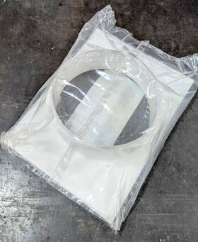 Va150 Europlast 150mm Plastic Duct Flange