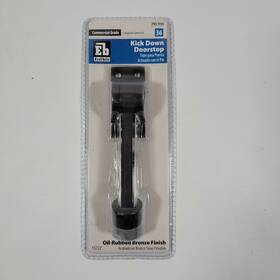 15727 Everbilt New Step Kick Down Doorstop Commercial Grade Oil-rubbed Bronze Finish