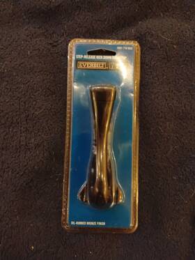 1710653 Everbilt Oil-rubbed Bronze Step-release Kick Down Doorstop 1001 710 653