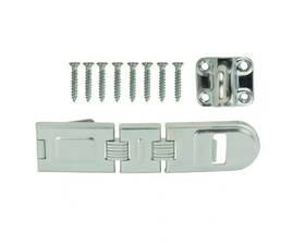 20277 Everbilt 7-3/4 Inch Zinc-plated Double Hinge Safety Hasp