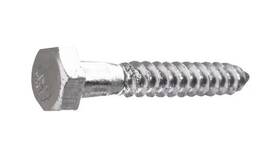801440 Everbilt 5/16 Inch X 2 Hex Zinc Plated Lag Screw 50-pack