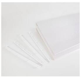 90442 Everbilt Genevieve 2ft White Adjustable Closet Organizer Decor Shelf Cover 2pk