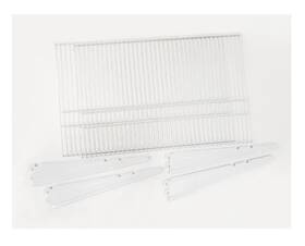 90448 Everbilt Genevieve 2 Ft. Adjustable Closet Organizer Wire Shelf 2pk