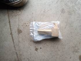 Ebhe7501-75nl Everbilt 3/4 Inch Mpt X To 1 Dual Barb Brass Yard Hydrant Elbow Fitting