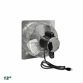 Exaco 737623914161 Ves 20 C Inch Exhaust Fan With Shutter - Anodized
