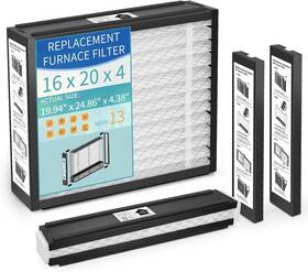 Fc100a1003 Exquisite Deal Shop X0592 16x20x4 Replacement Air Filter For Honeywell Lennox Merv 13 Al