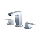 F20006bn Fluid Faucets Penguin Widespread Bathroom Sink Faucet Brushed Nickel