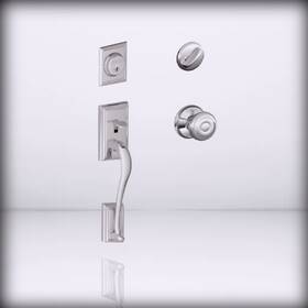 F60 Add 625 Geo 043156192861 Schlage Addison - Single Cylinder Handleset And Georgian Knob Standard Interior Tr