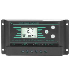 Fafeicy4tai0nfyqw-13 Fafeicy Solar Controller Panel Regulator Pwm Usb Lcd Display 30a 12